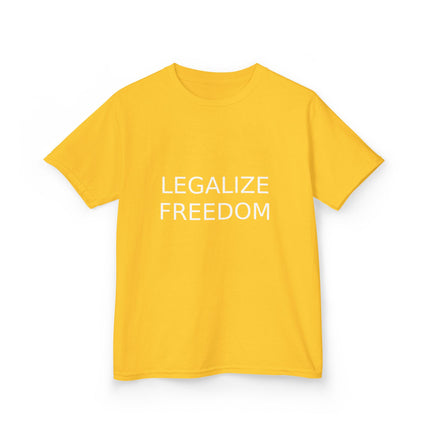 Legalize Freedom Kids Tee – Heavy Cotton Statement Shirt