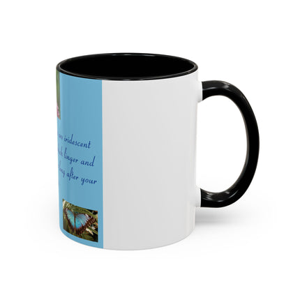 Inspirational Butterfly Coffee Mug – Rumi Quote – 11oz