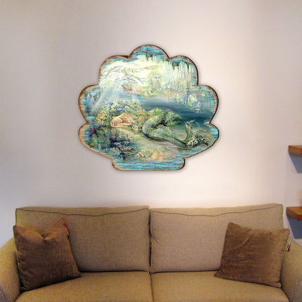 Dreams of Atlantis Coastal Outdoor Decor by Josephine Wall - Coastal Sea-Life Decor - 8472102F-JW-2