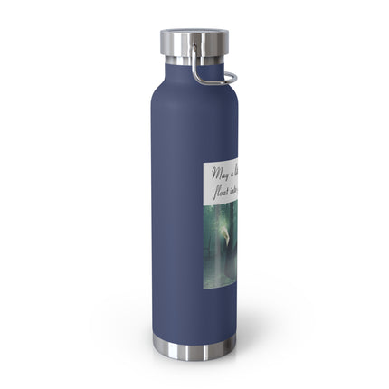22oz Insulated Bottle — "May a Little Bit of Magic Float Into Your Life Today" Forest Design
