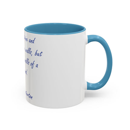 Chesterton Quote Accent Mug – “Walls of a Playground” – 11oz Ceramic