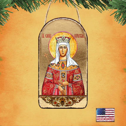 Saint Elena Religious Orthodox Sacred Icon Ornament - Inspirational Icon Décor - 87061-1