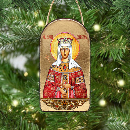 Saint Elena Religious Orthodox Sacred Icon Ornament - Inspirational Icon Décor - 87061-2