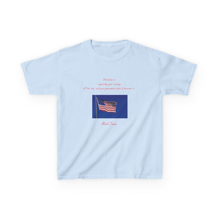 Kids American Flag Tee – Celebrate Patriotism & Everyday Freedom