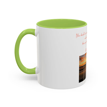 Meditation Quote Coffee Mug — "If you should sit in meditation 20 minutes a day..."