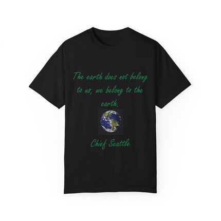 Eco-Friendly T-Shirt – “We Belong to the Earth” Design