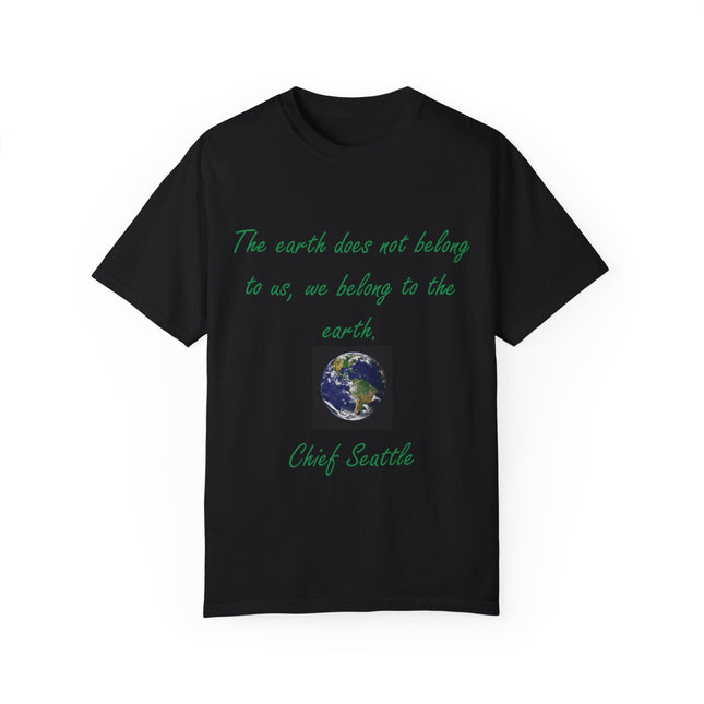 Eco-Friendly T-Shirt – “We Belong to the Earth” Design