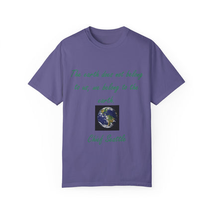 Eco-Friendly T-Shirt – “We Belong to the Earth” Design