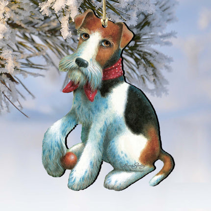 Beach Ball by The Bay Wooden Ornaments by Laura Seeley - Pets Dog and Cats Decor - 8511023-LS-0