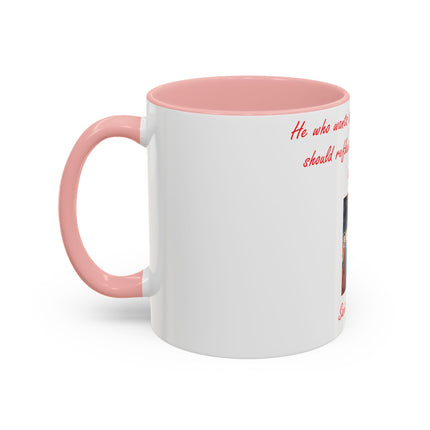 Inspirational Coffee Mug – Humility Quote – 11oz Accent