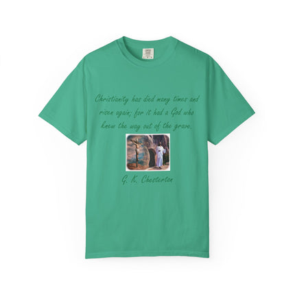 Inspirational Quote T-Shirt - G.K. Chesterton Design