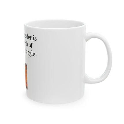 Cider Lover Mug – "A well-made cider is a year’s worth of sunlight in a single sip" Ceramic Coffee Cup (11oz/15oz)
