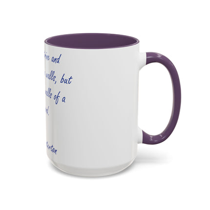 Chesterton Quote Accent Mug – “Walls of a Playground” – 15oz Ceramic