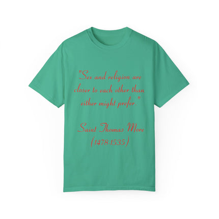 Inspirational Unisex T-Shirt – Saint Thomas More Quote