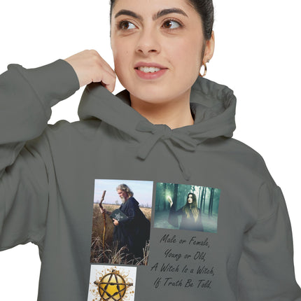 Witchy Verse Hoodie — "Anyone Can Be A Witch" Design