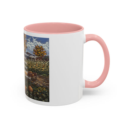 Samhain Pumpkin Spice Accent Coffee Mug — Autumn Harvest 11/15oz