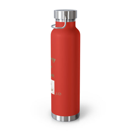Aromatherapy Insulated Water Bottle - 22oz - Positive Vibes for Wellness