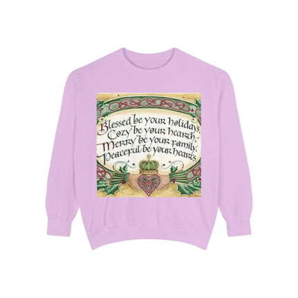 Blessed Be Your Holidays Unisex Sweatshirt - Cozy & Heartfelt Gift