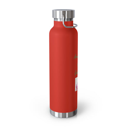 Aromatherapy Insulated Water Bottle - 22oz - Positive Vibes for Wellness