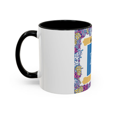 Happy Hanukkah Mug – 11oz Accent Ceramic Cup for Festive Joy