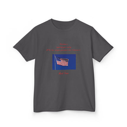 Kids American Flag Tee – Celebrate Patriotism & Everyday Freedom