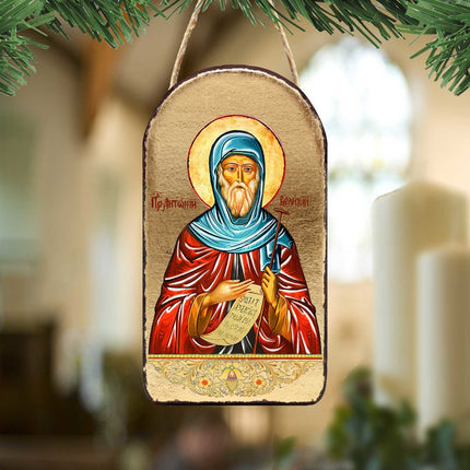 Saint Anthony Religious Christian Sacred Icon Ornament - Inspirational Icon Decor - 87057-0