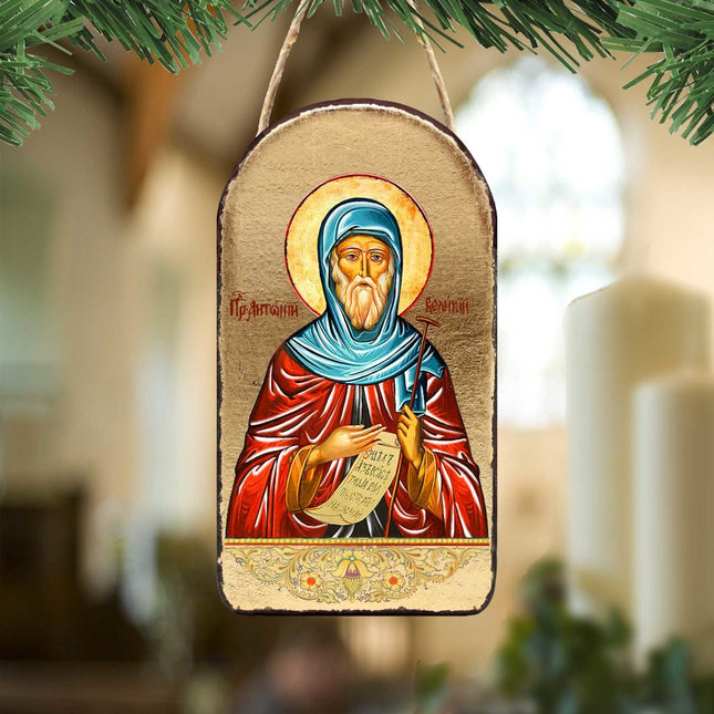 Saint Anthony Religious Christian Sacred Icon Ornament - Inspirational Icon Decor - 87057-0