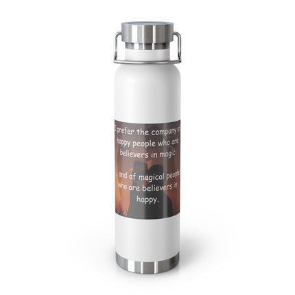 Magical Believers Bottle – 22oz Copper Vacuum Flask for Joyful Souls