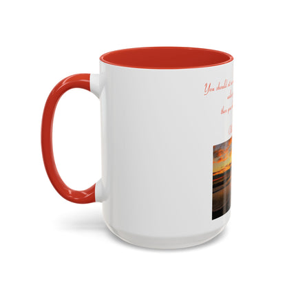 Meditation Quote Coffee Mug — "If you should sit in meditation 20 minutes a day..."