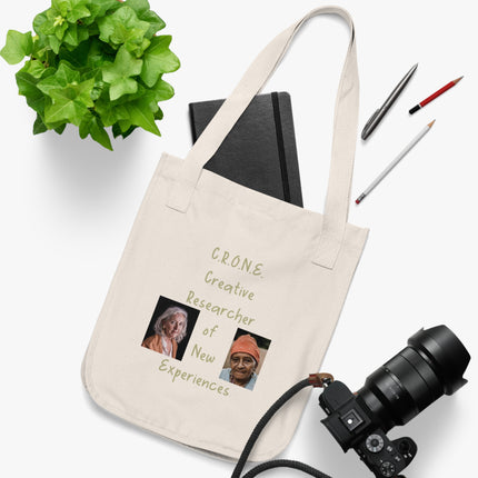 Organic Canvas Tote – C.R.O.N.E. Archetype | Spiritual Gift Idea