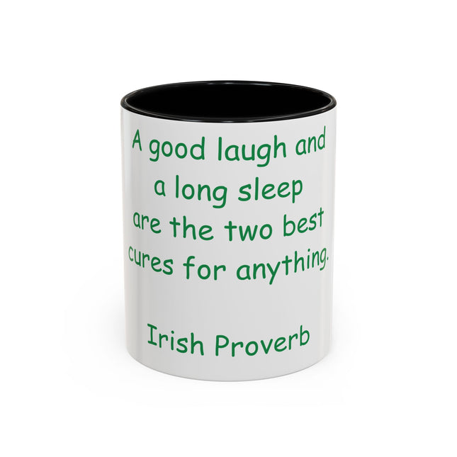 Inspirational Coffee Cup – Irish Wisdom – 11oz Accent Mug