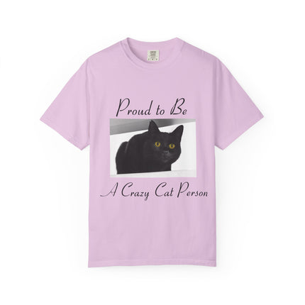 Proud to Be A Crazy Cat Person Unisex T-Shirt - Perfect for Cat Lovers