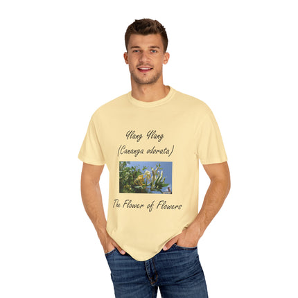 Ylang Ylang Floral T-Shirt – “Flower of Flowers” Graphic Tee