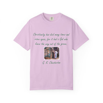 Inspirational Quote T-Shirt - G.K. Chesterton Design
