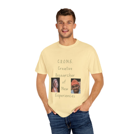 C.R.O.N.E. Tee – Wisdom & Wit Design | Garment-Dyed Comfort