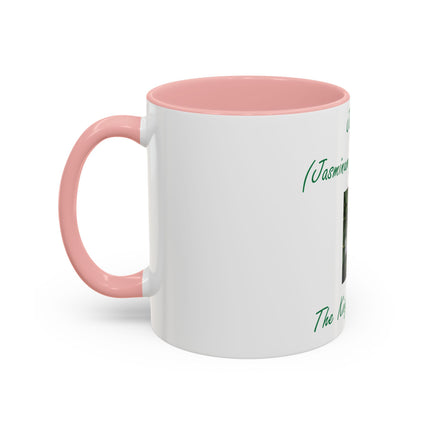 Jasmine Flower Accent Mug – King of Flowers, 11oz