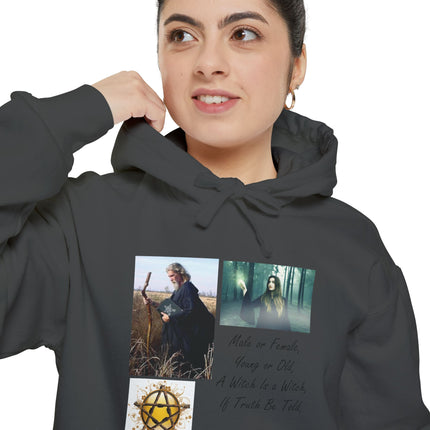 Witchy Verse Hoodie — "Anyone Can Be A Witch" Design