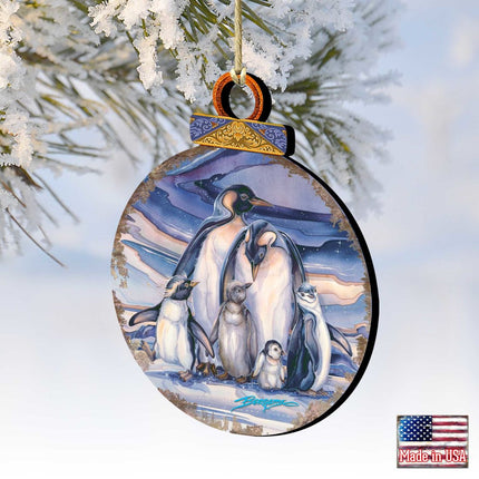 Sno Buddy Like You Wooden Ornaments by J. Bergsma - Wildlife Holiday Decor - 8591659-JB-1