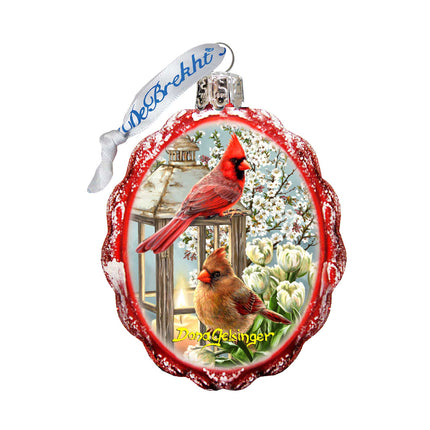 House Birds Mercury Glass Ornament by D. Gelsinger - Christmas Decor - 778105-DG-4