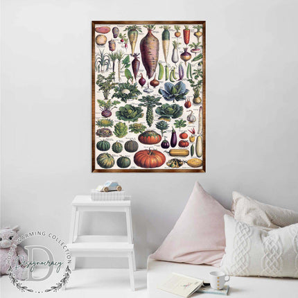 Root Vegetables Wall Decor - Kids room - ABC 123 Kids - Homeschool I Educational Poster - Art for kids - Vegetables - Classroom Decor 310226-3