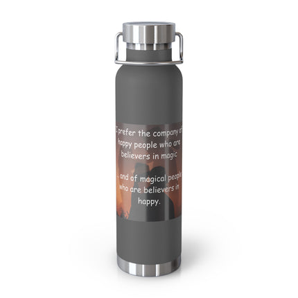 Magical Believers Bottle – 22oz Copper Vacuum Flask for Joyful Souls