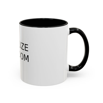 Legalize Freedom Accent Coffee Mug – Colored Handle 11/15oz