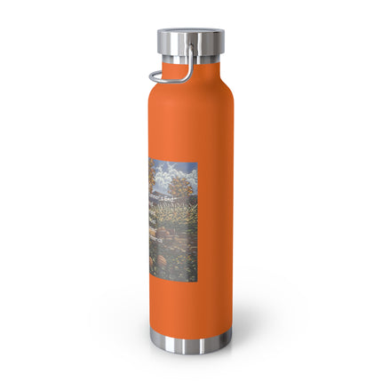 Samhain-Themed Copper Vacuum Insulated Bottle - Fall & Halloween Essentials