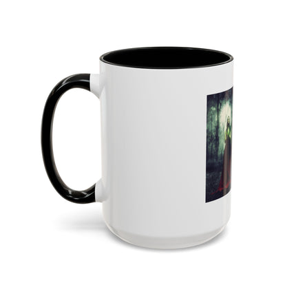 Witchy Forest Coffee Mug — 'As Above So Below' Spiritual Pagan Tea Cup (11/15oz)
