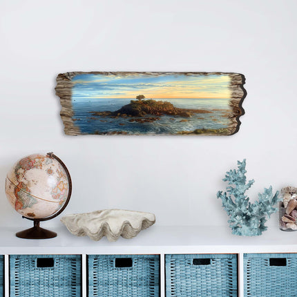 Ocean View Wooden Wall Art by G. DeBrekht Coastal Decor - 8491104W-4