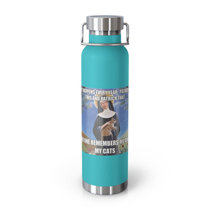 Humorous Insulated Bottle – “It Happens Every Year” – 22oz