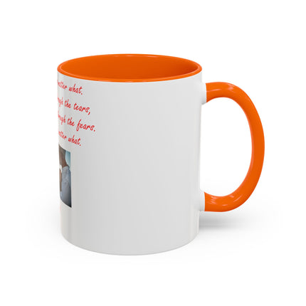 Accent Coffee Mug – “Together Forever” – Romantic Gift – 11oz