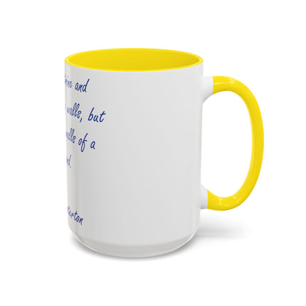 Chesterton Quote Accent Mug – “Walls of a Playground” – 15oz Ceramic