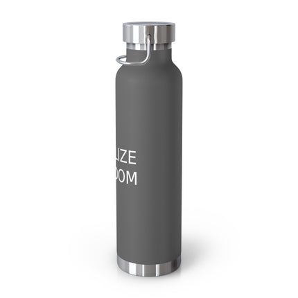 Legalize Freedom Bottle – 22oz Copper Insulated Flask for Change