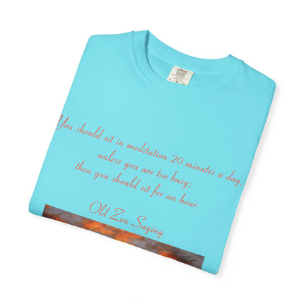 Serene Meditation Quote T-Shirt for Mindfulness Enthusiasts